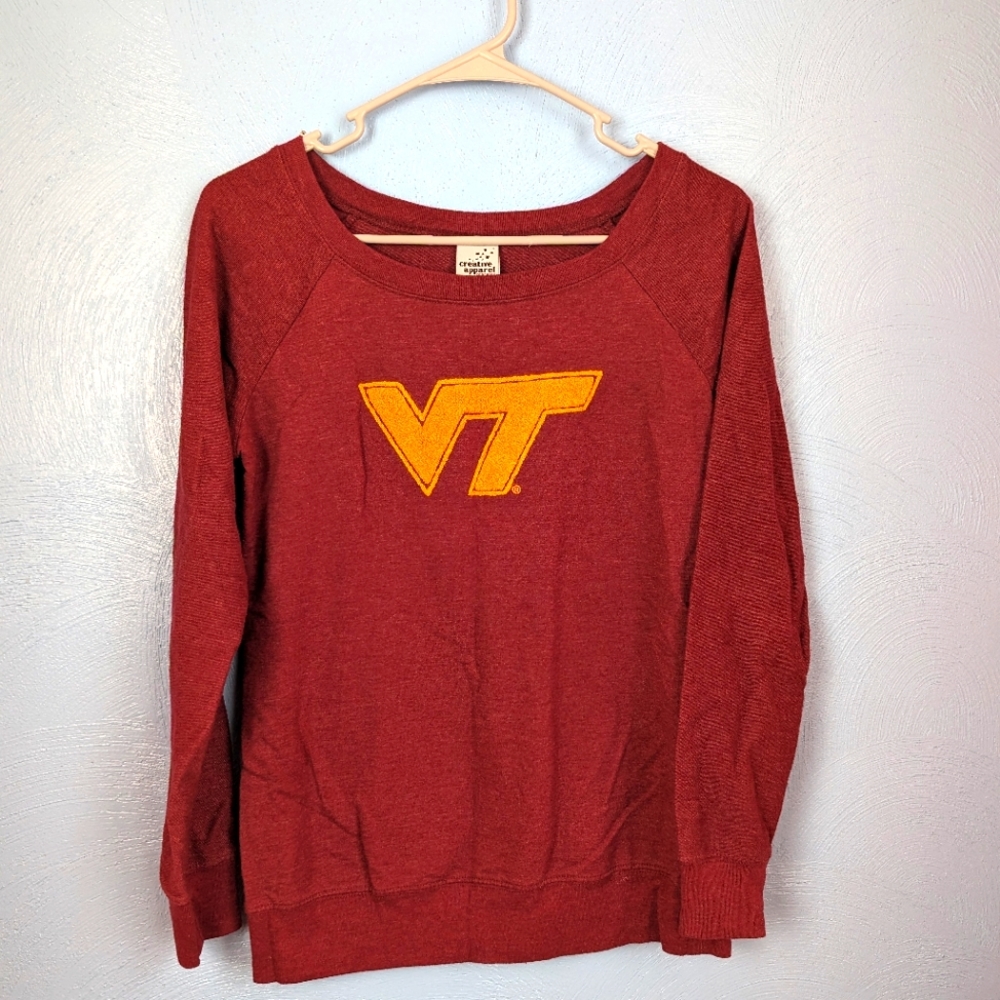 Virginia Tech maroon sweater